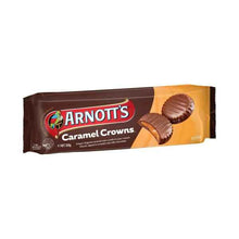 Caramel Crowns Chocolate Biscuits