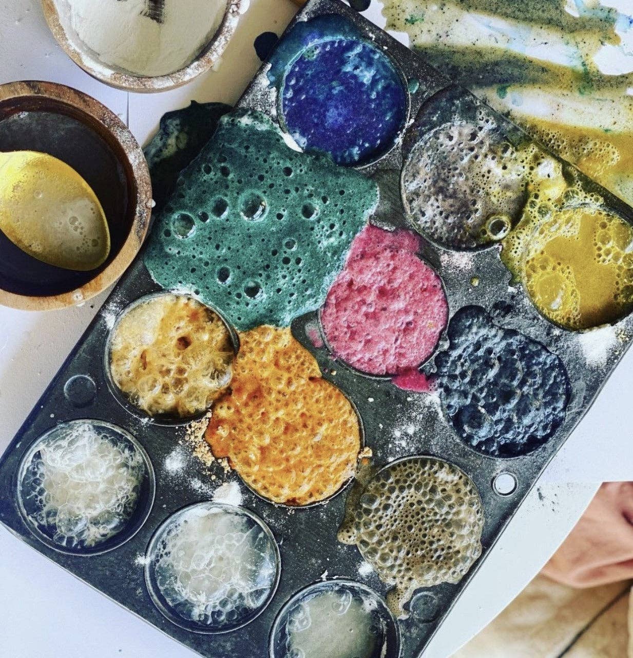 Eco Fizz and Paint Set by Eco Art and Craft Australia Art and craft for Kids Early Science STEM Toys Gift Ideas for 3yrs+