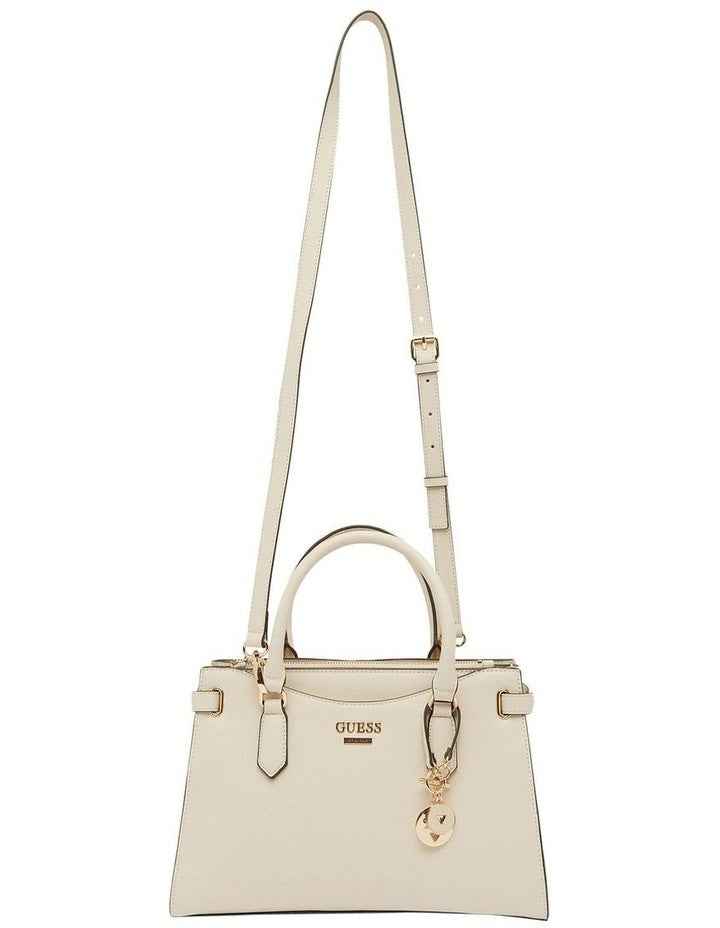 Dixon Satchel Bag in Stone