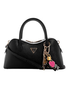 Davina Satchel Bag in Black