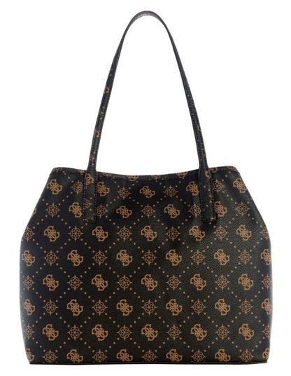 Carrie Logo Tote Bag in Espresso