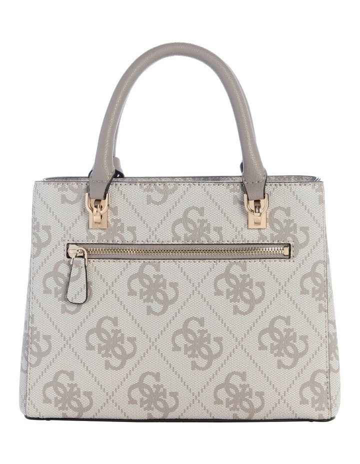 Noelle Ii Sml Satchel Bag in Dark Taupe Logo
