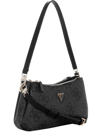 Noelle Ii 3 Comp Crossbody Bag in Coal Logo