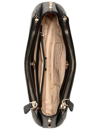 Noelle Ii 3 Comp Crossbody Bag in Coal Logo