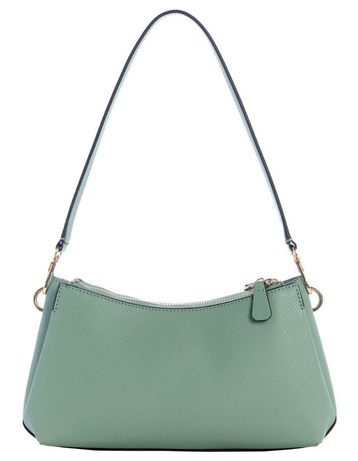 Noelle Ii 3 Comp Shoulder Bag in Light Sage