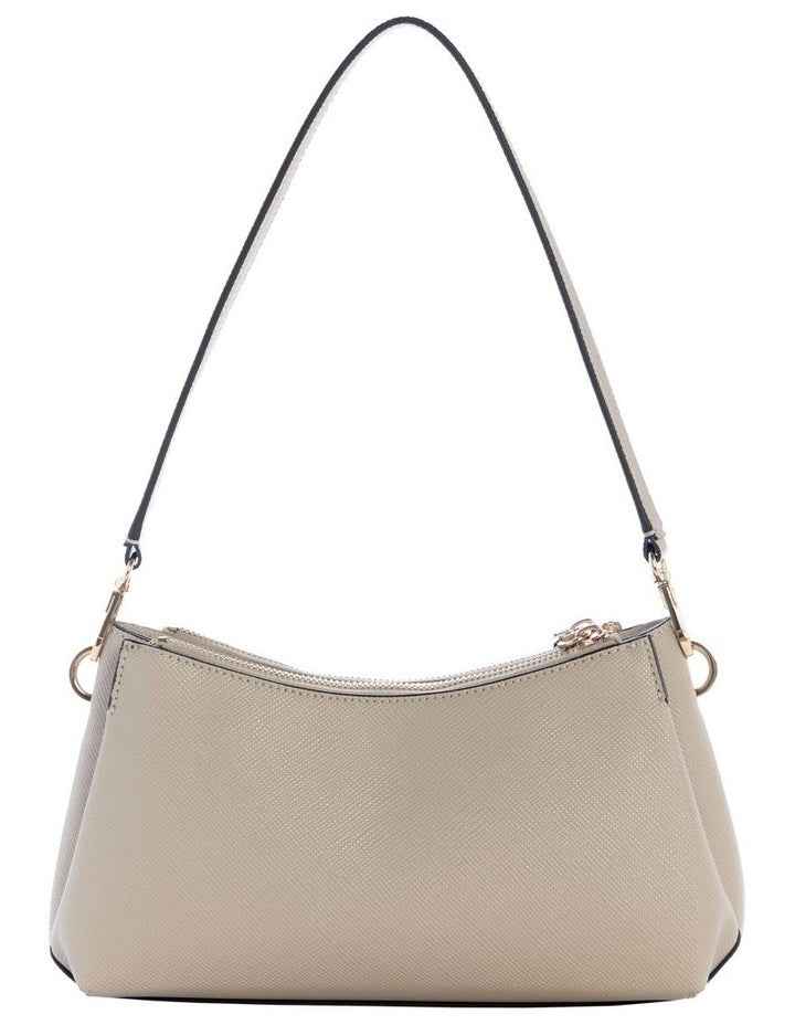 Noelle Ii 3 Comp Shoulder Bag in Taupe