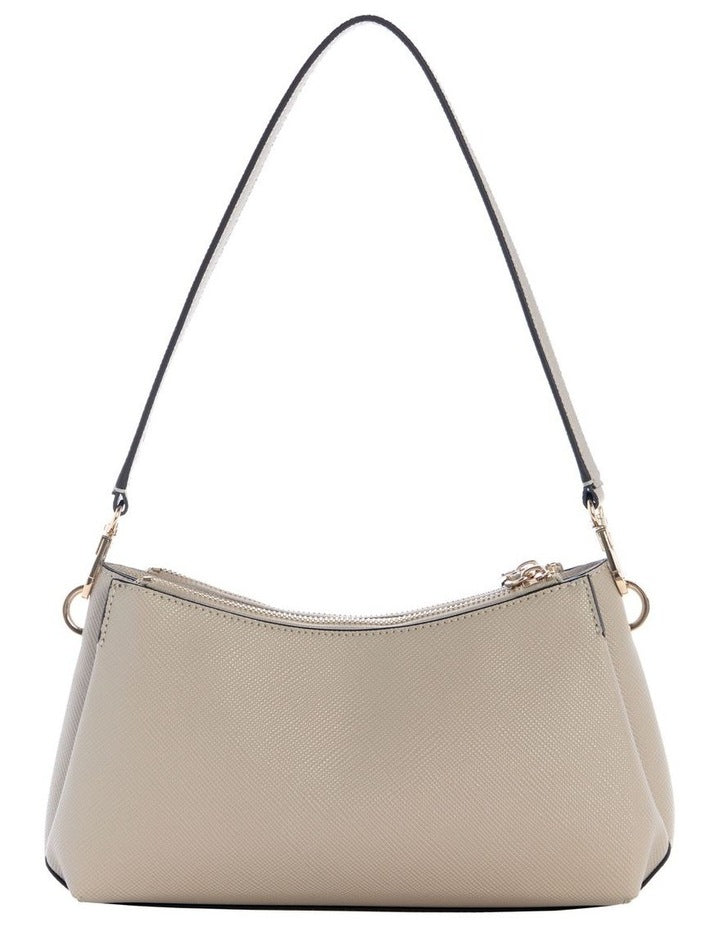 Noelle Ii 3 Comp Shoulder Bag in Taupe