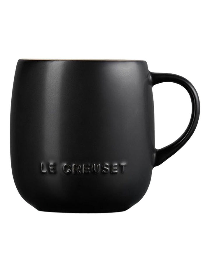 U Mug 380ml in Satin Black