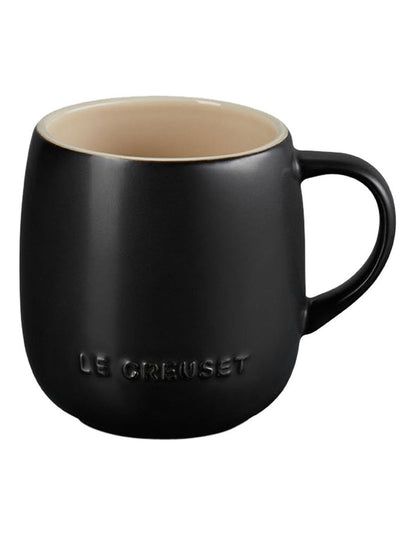U Mug 380ml in Satin Black