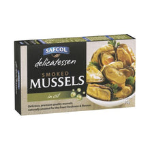 SAFCOL MUSSELS IN OIL:OIL:.:85 GRAM