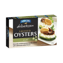 SAFCOL SMOKED OYSTERS IN OIL:OIL:.:85 GRAM