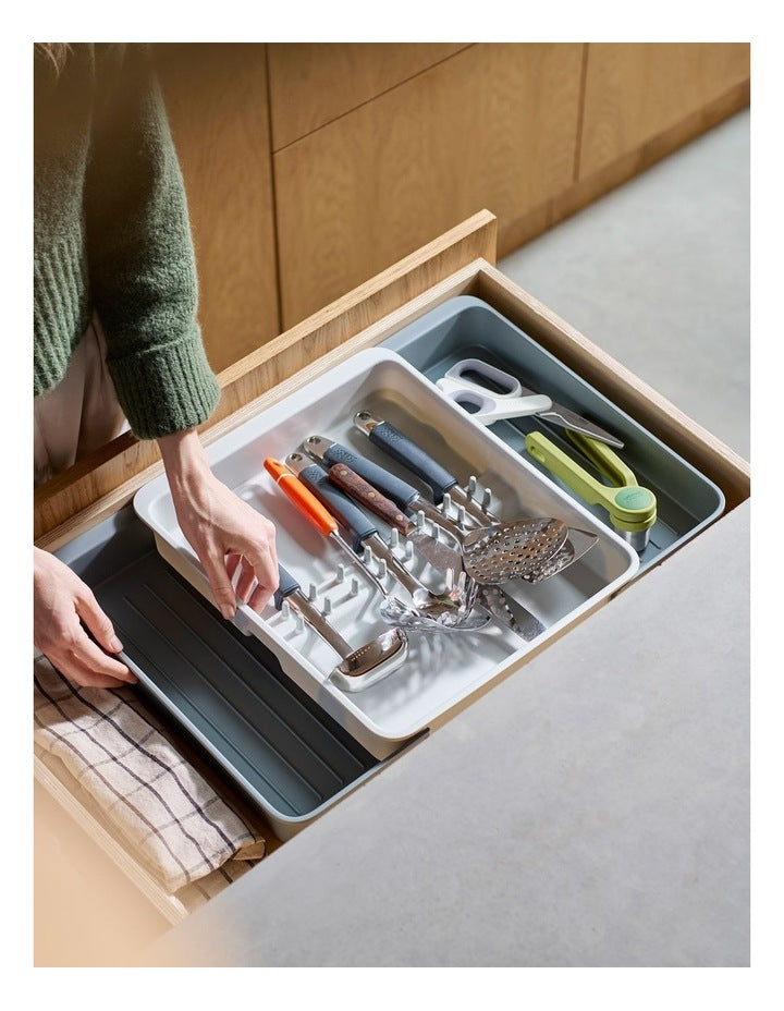 Drawer Store Expanding Utensil Tray in Multi
