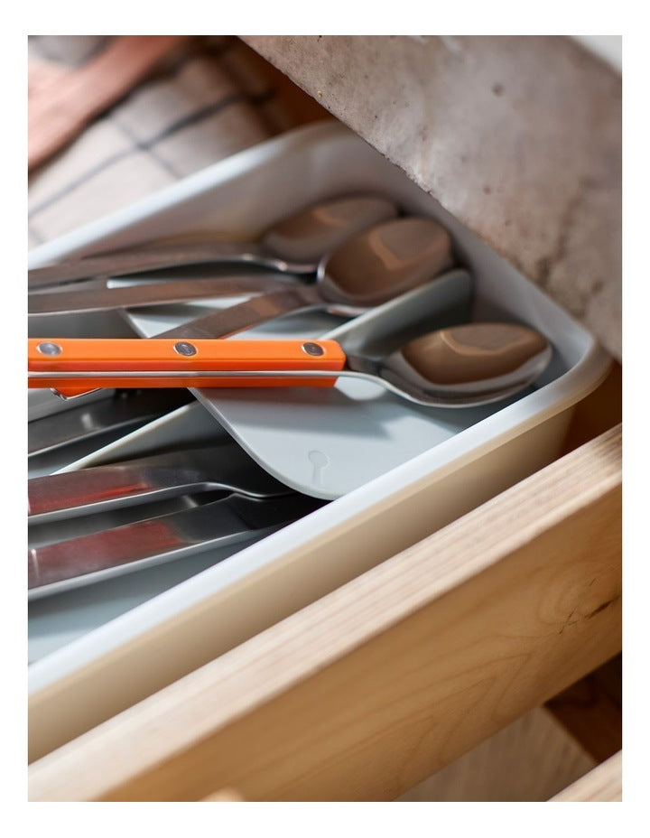 Drawer Store Tiered Cutlery Organiser in Multi
