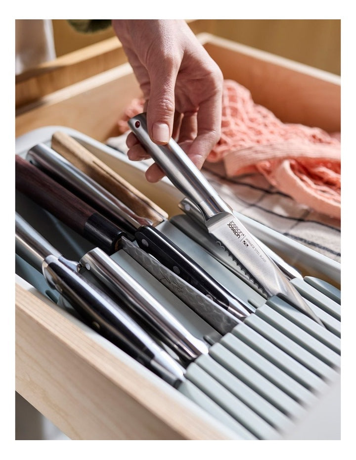 Drawer Store 2-Tier Knife Organiser in Multi