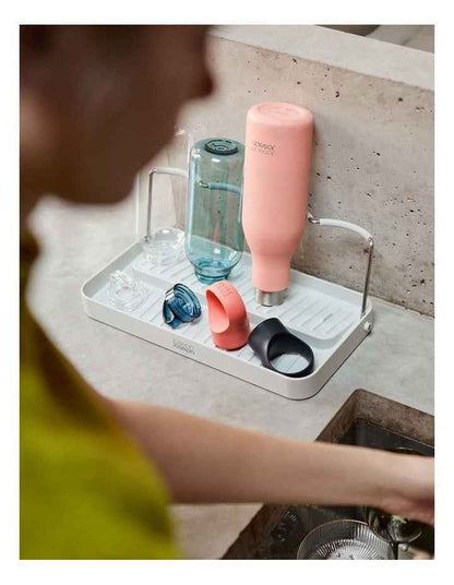 DrySmart Bottle Drying Rack in Grey