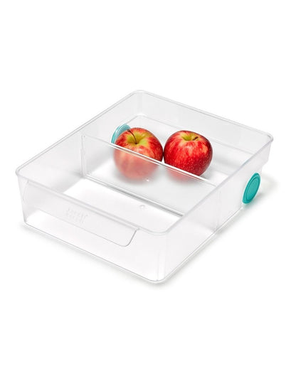 FridgeStore Extra Large Storage Caddy in Glass