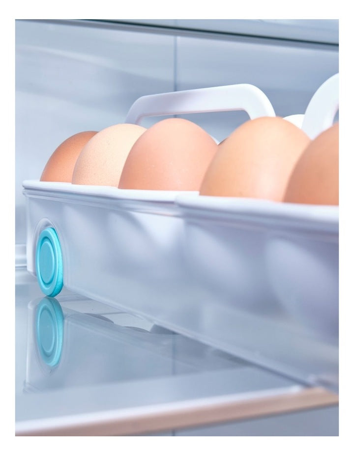 FridgeStore Egg Storage Caddy in White