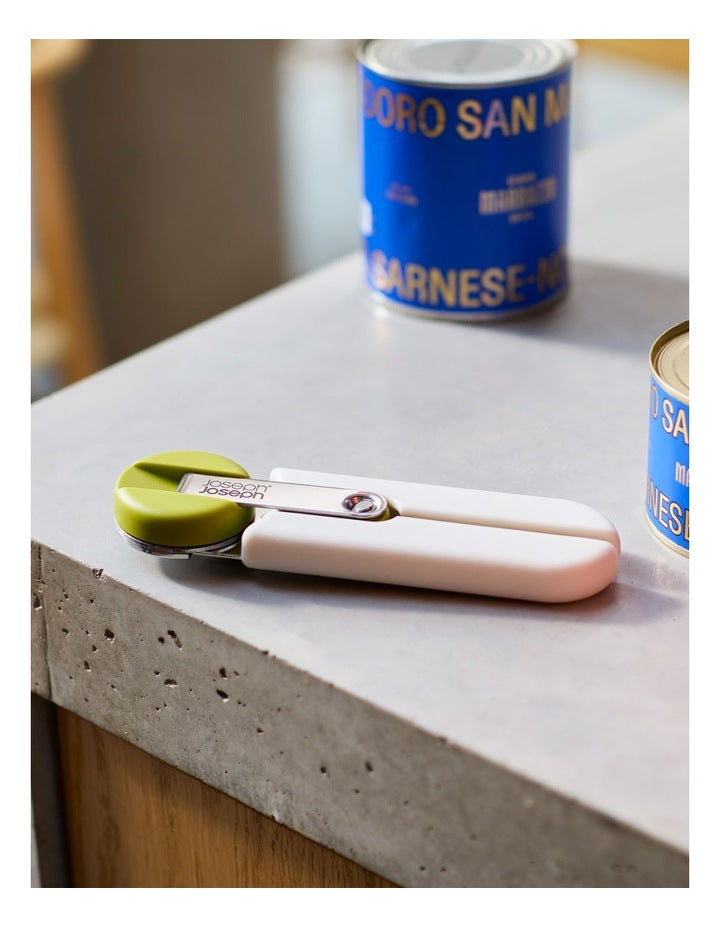 GoRound Can Opener in Stone/Green