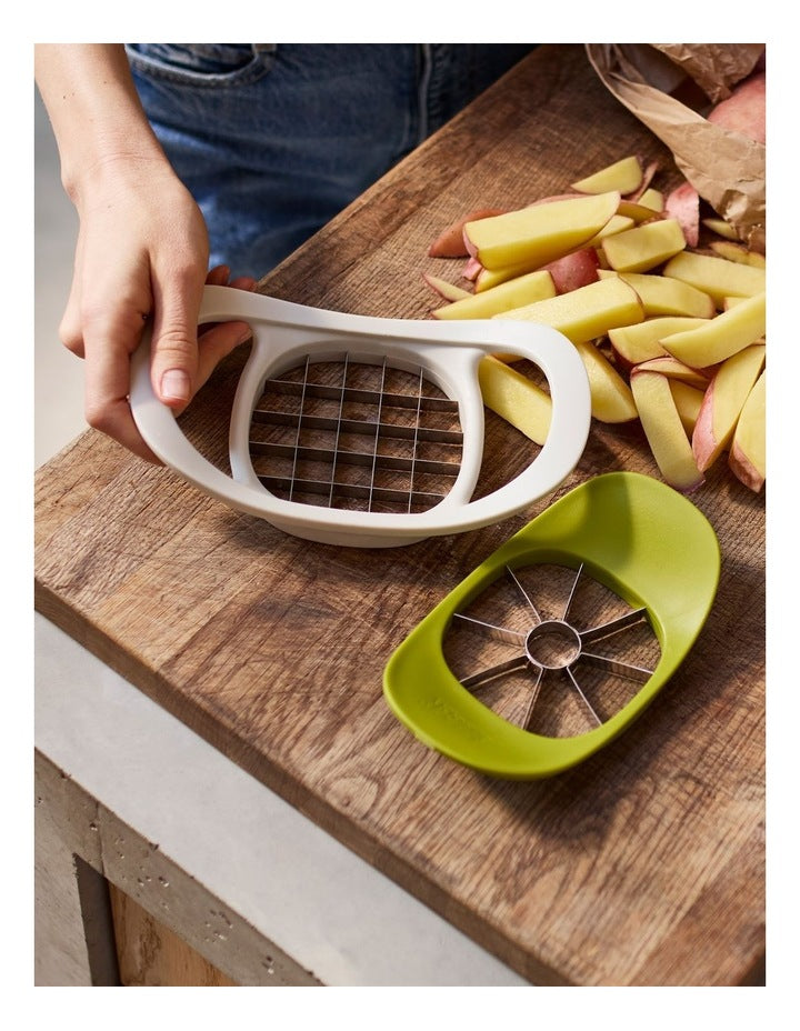 Nest Press 2-in-1 Corer And Chipper in Green