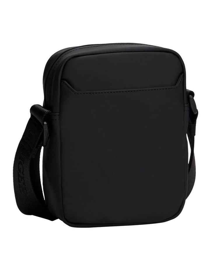 Mini Crossbody Reporter Bag in Black