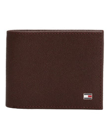 Flag Mini Credit Card Wallet in Brown