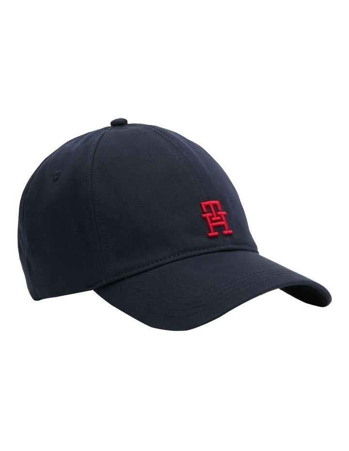 TH Cap in Navy/Red