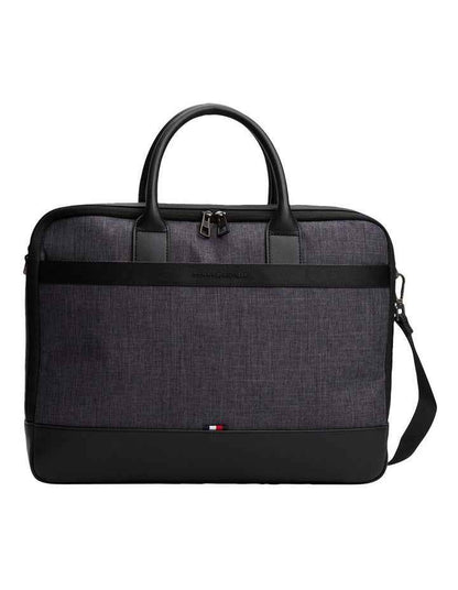 Nylon Travel Computer Bag in Grey