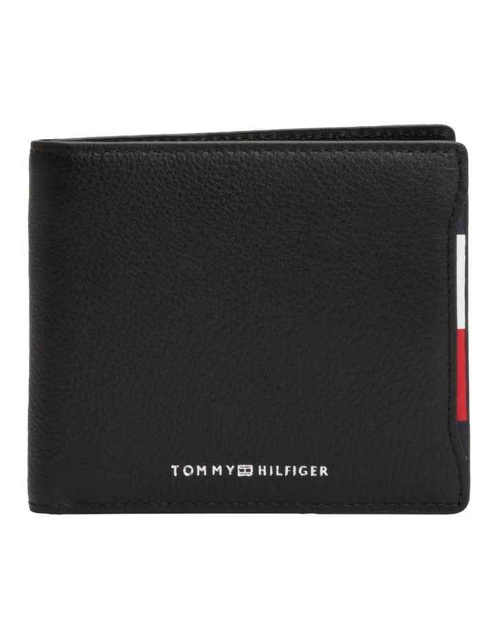 Central Leather Bifold Wallet in Black