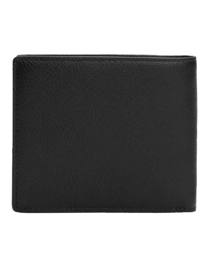 Central Leather Bifold Wallet in Black