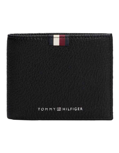 Premium Leather Coin Wallet in Black