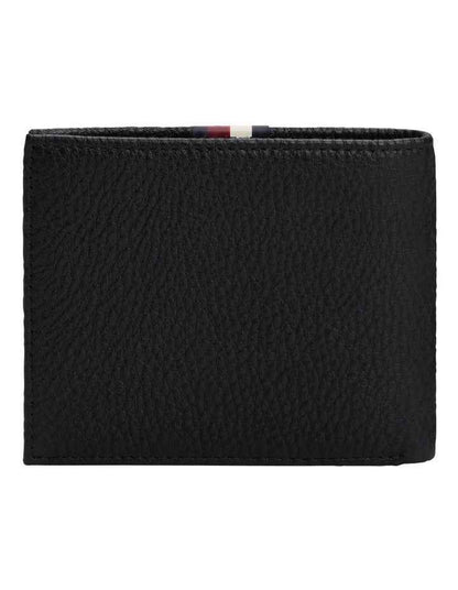 Premium Leather Coin Wallet in Black