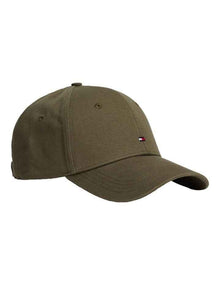 Flag 6 Panel Baseball Cap in Brown