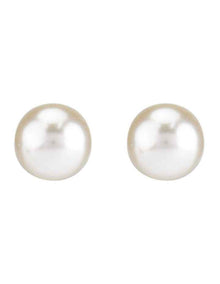 Earring 6mm in Pearl