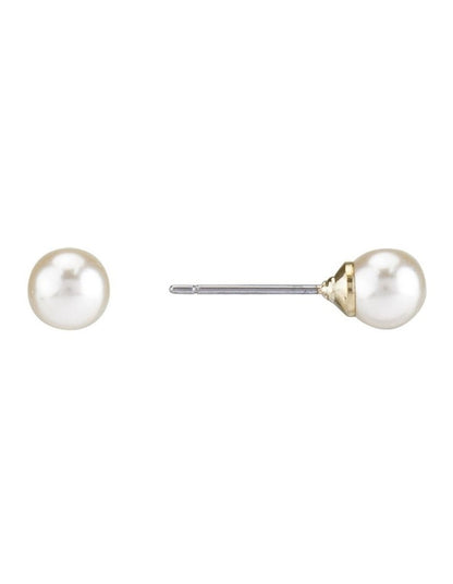 Earring 6mm in Pearl