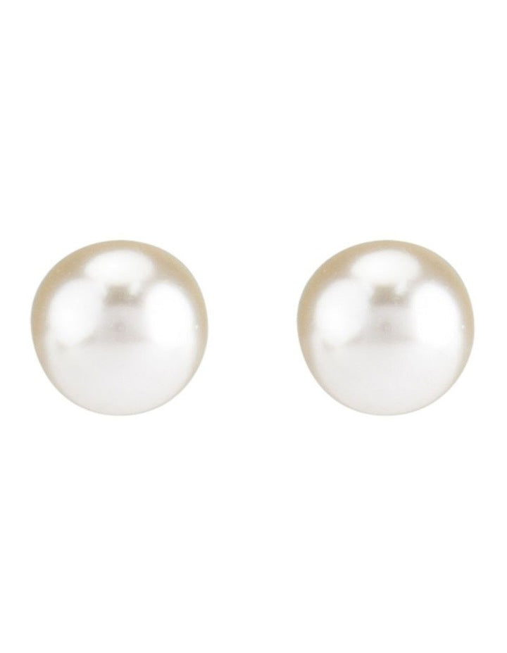Earrings 8mm in Pearl
