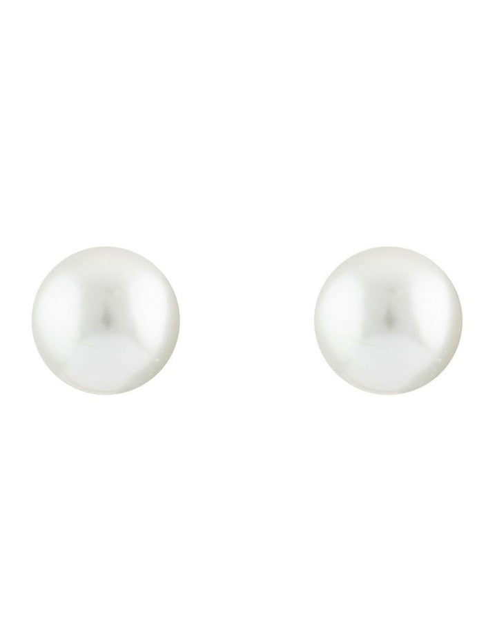 Earrings 10mm in Pearl