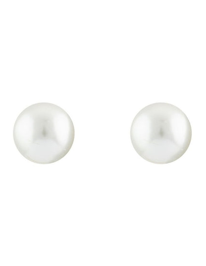 Earrings 10mm in Pearl
