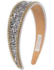 Jewelled Headband in Silver