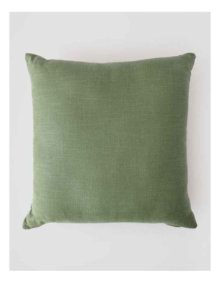 Embroidered Decorative Cushion - Sage