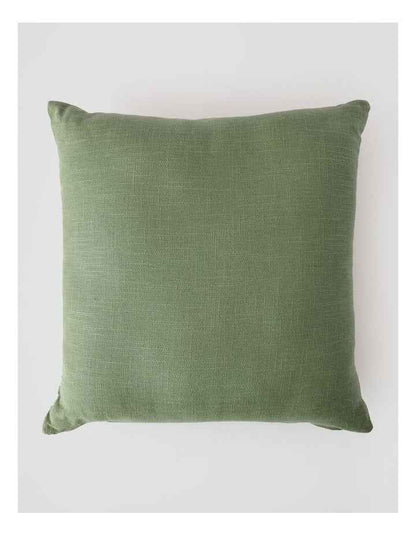 Embroidered Decorative Cushion - Sage