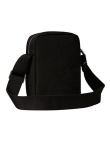 Contrast Reporter Bag in Black
