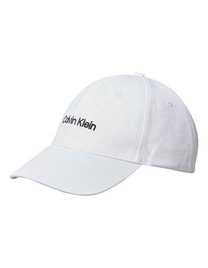 Logo Embroidery Baseball Cap in Bright White