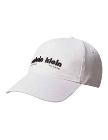 Twill Logo Cap in Brilliant White