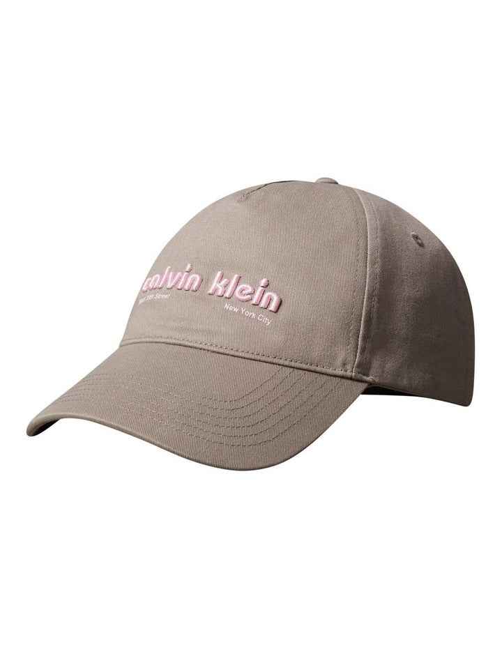 Twill Logo Cap in Steeple Gray