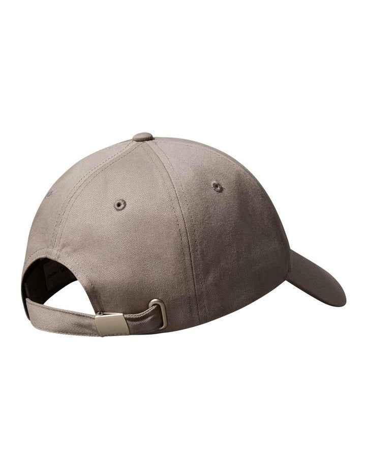 Twill Logo Cap in Steeple Gray