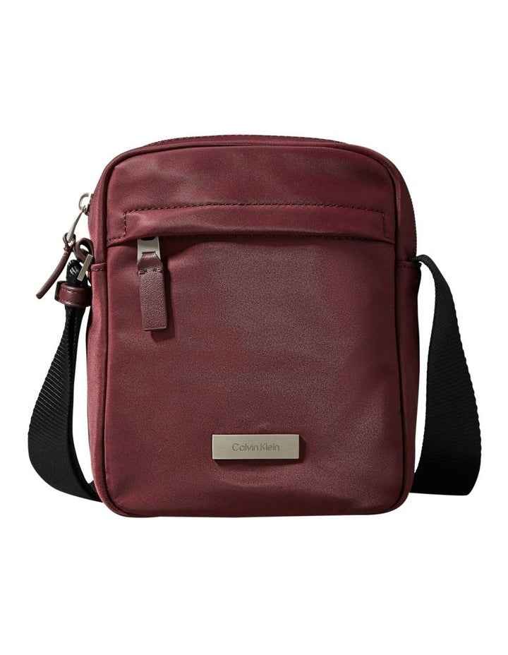 Matte Nylon Reporter Bag in Decadent Chocolate