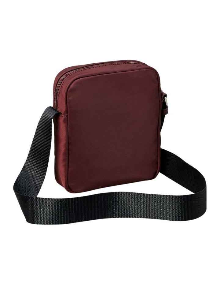 Matte Nylon Reporter Bag in Decadent Chocolate