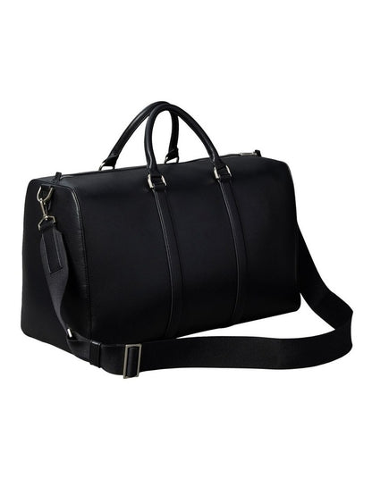 Micro Pebble Duffle Bag in Black