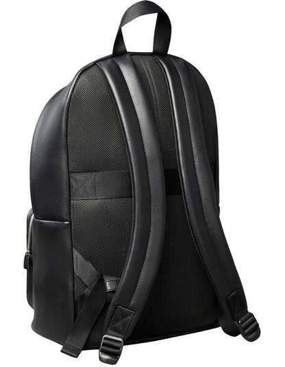 Micro Pebble Round Backpack in Black