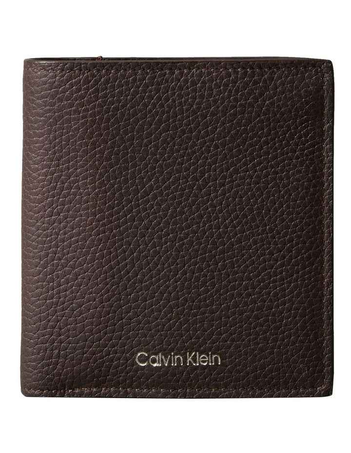Foil Emboss N/S Slim Billfold Chocolate Martini
